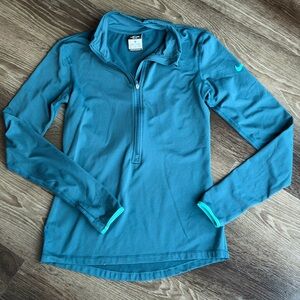 Nike dri-fit quarter-Zip Pullover women’s size small